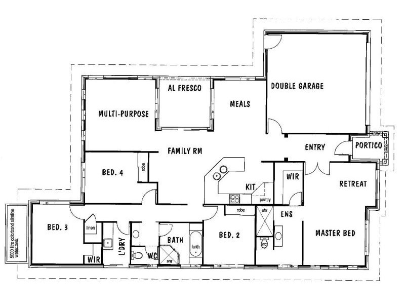 5 Shamrock  Court, Chuwar QLD 4306 Floorplan