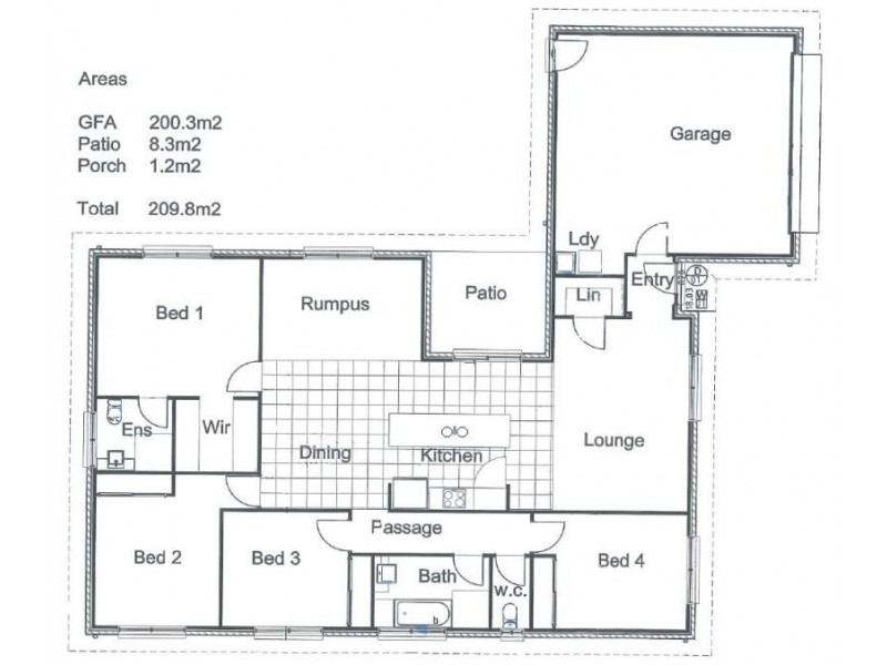 9 Stathis Place, Bundamba QLD 4304 Floorplan
