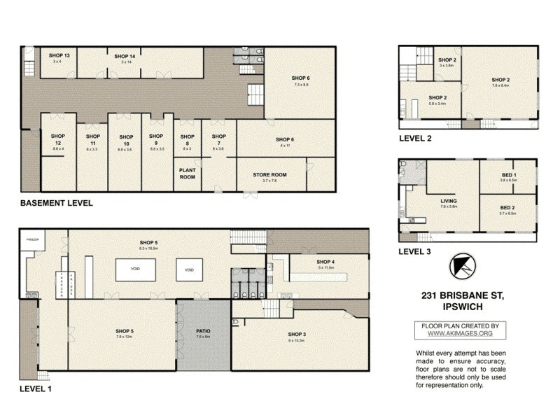 227 Brisbane Street, Ipswich QLD 4305 Floorplan