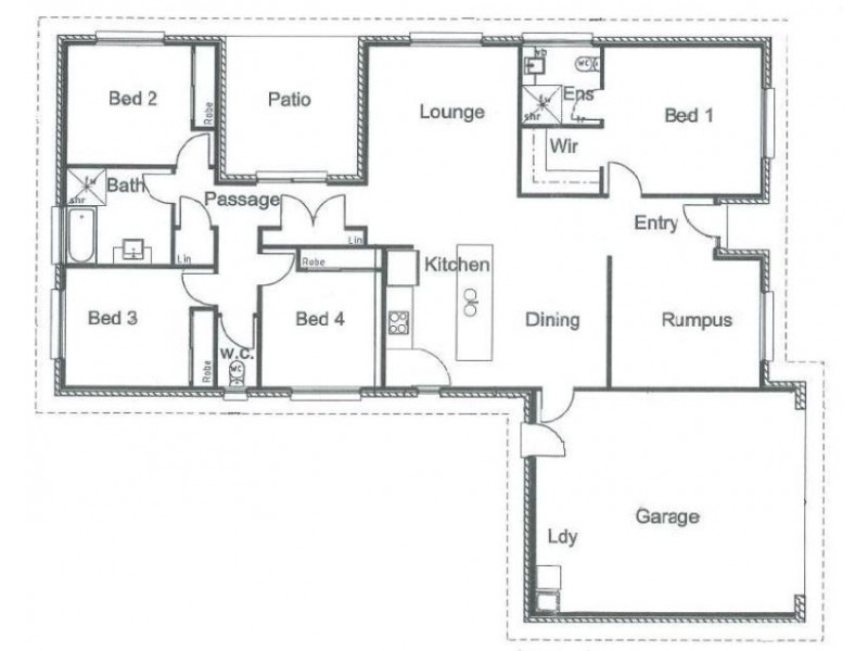 3 Stathis Place, Bundamba QLD 4304 Floorplan