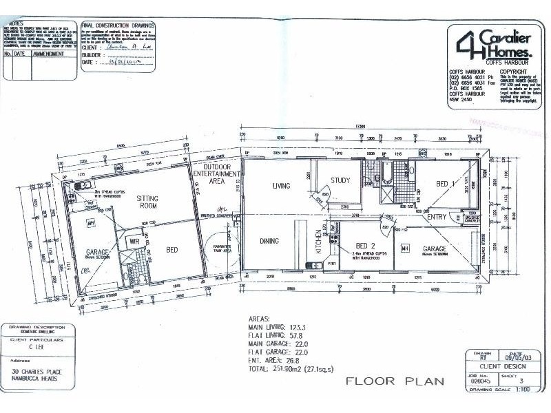 3 Charles Place, Nambucca Heads NSW 2448 Floorplan