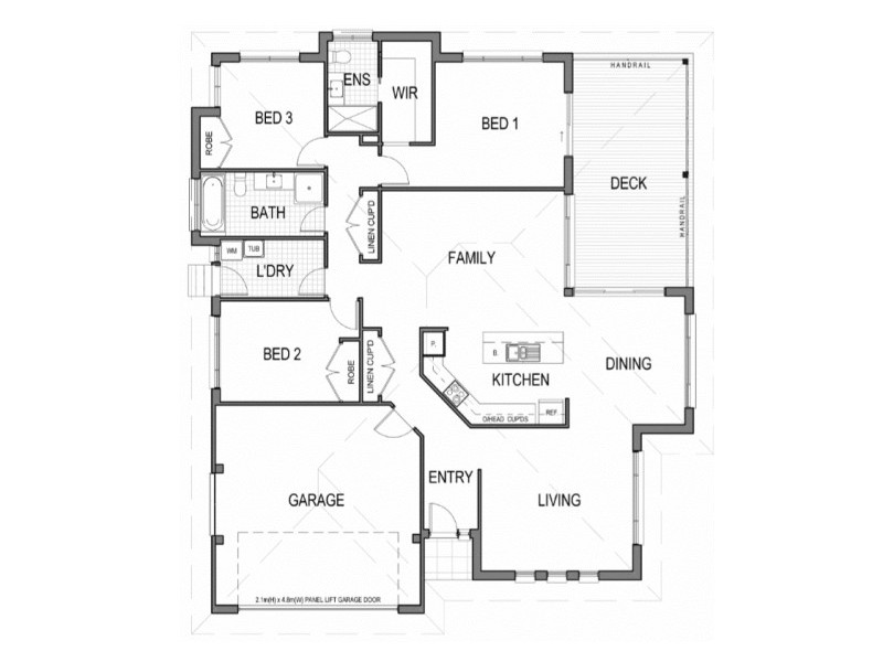 6 Giiguy Close, Macksville NSW 2447 Floorplan