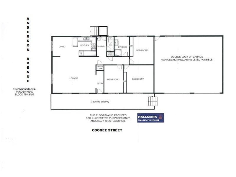14 Anderson  Avenue, Tuross Head NSW 2537 Floorplan