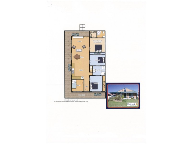 13 Lake Street, Tuross Head NSW 2537 Floorplan