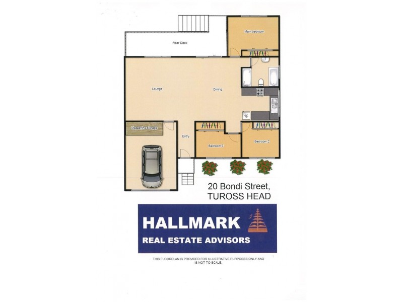 20 Bondi  Street, Tuross Head NSW 2537 Floorplan