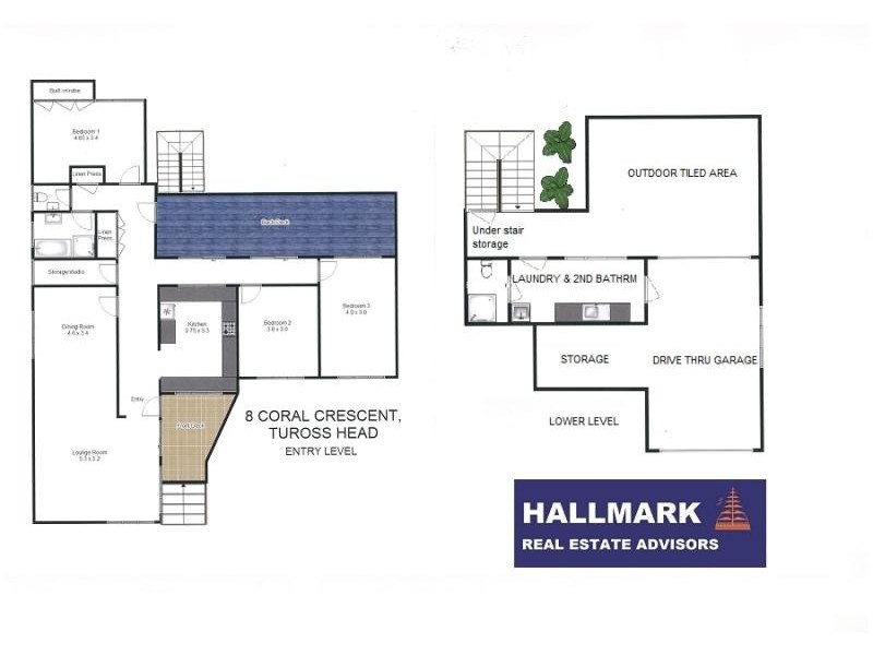 8 Coral Crescent, Tuross Head NSW 2537 Floorplan