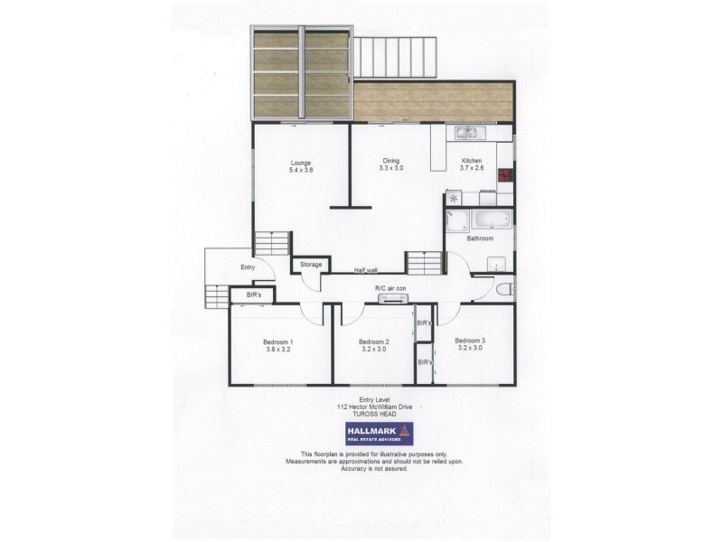 112 Hector McWilliam  Drive, Tuross Head NSW 2537 Floorplan