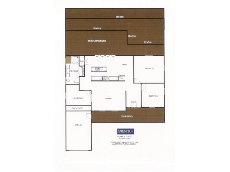 50 Marlin Street, Tuross Head NSW 2537 Floorplan