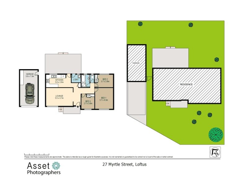 27 Myrtle  Street, Loftus NSW 2232 Floorplan