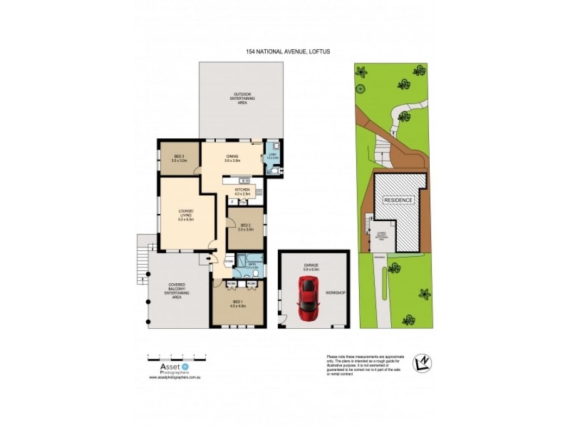 154 National Avenue, Loftus NSW 2232 Floorplan
