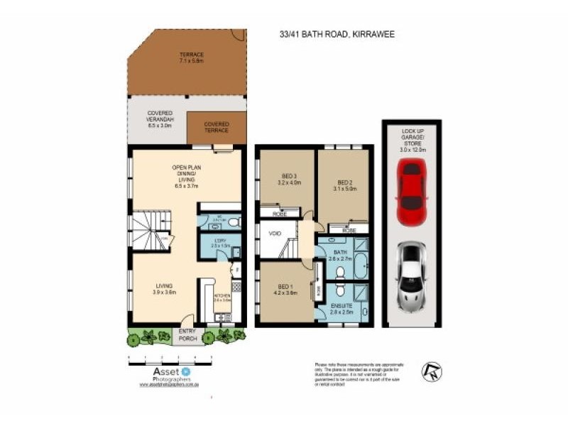 41 BATH Road, Kirrawee NSW 2232 Floorplan