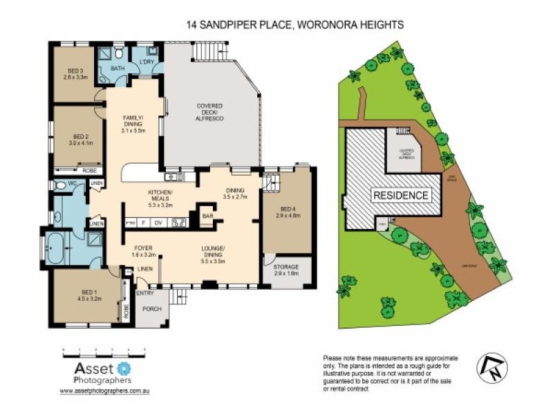 14 Sandpiper Place, Woronora Heights NSW 2233 Floorplan