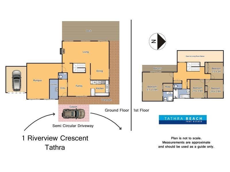 1 Riverview Crescent, Tathra NSW 2550
