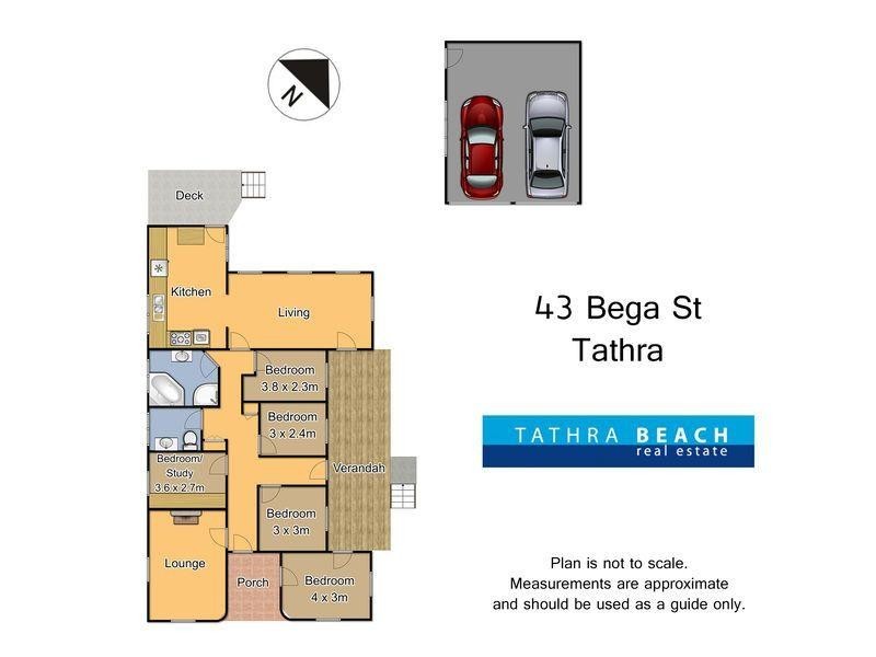 43 Bega Street, Tathra NSW 2550 Floorplan