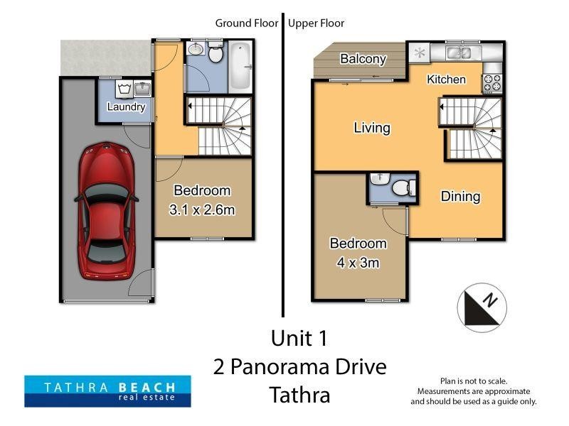 1/2 Panorama Drive, Tathra NSW 2550 Floorplan