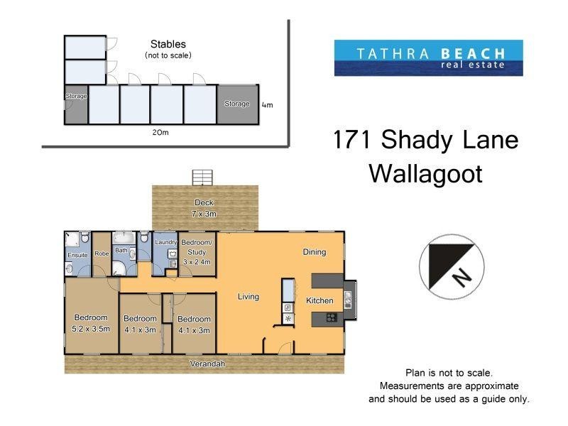 171 Shady  Lane, Kalaru NSW 2550 Floorplan