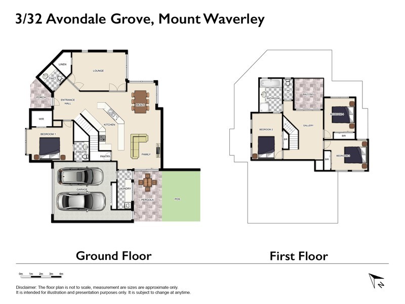 3/23 Avondale Grove, Mount Waverley VIC 3149 Floorplan
