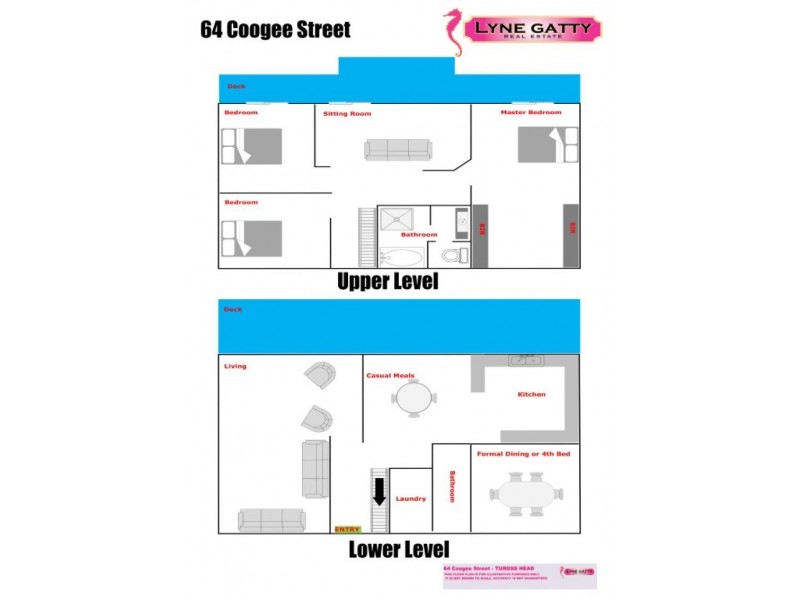 64 Coogee Street, Tuross Head NSW 2537 Floorplan