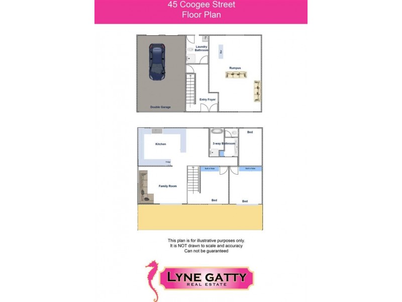 45 Coogee  Street, Tuross Head NSW 2537 Floorplan