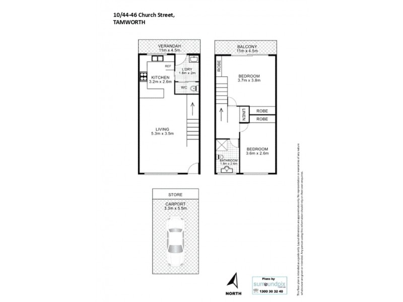 10/44-46 Church Street, Tamworth NSW 2340 Floorplan