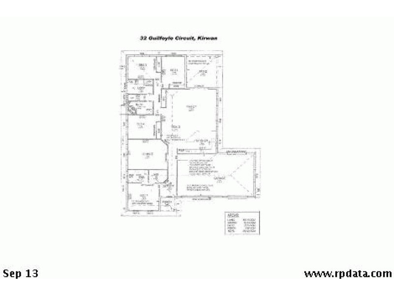 32 Guilfoyle Circuit, Kirwan QLD 4817 Floorplan