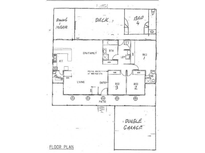 3 Saddle  Court, Mount Louisa QLD 4814 Floorplan