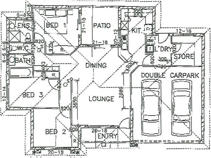 22 Sweet Street, Rosslea QLD 4812 Floorplan
