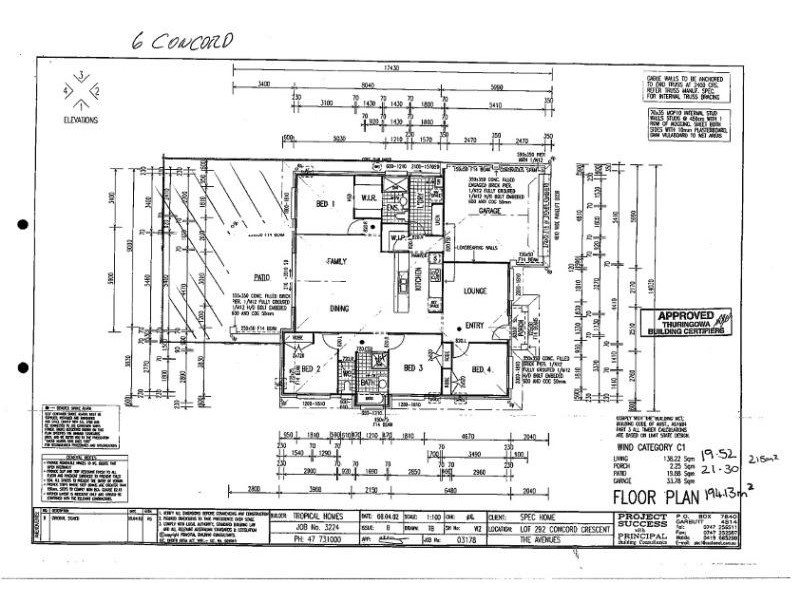 6 Concord Avenue, Kirwan QLD 4817 Floorplan