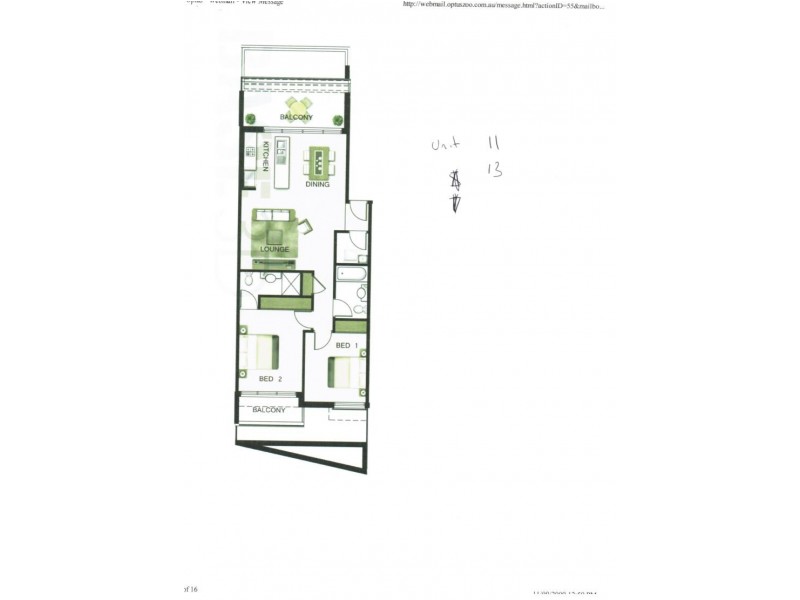 13/15 bransgrove  Street, Wentworthville NSW 2145 Floorplan