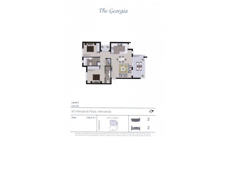 5/88 MERRYLANDS  Road, Merrylands NSW 2160 Floorplan