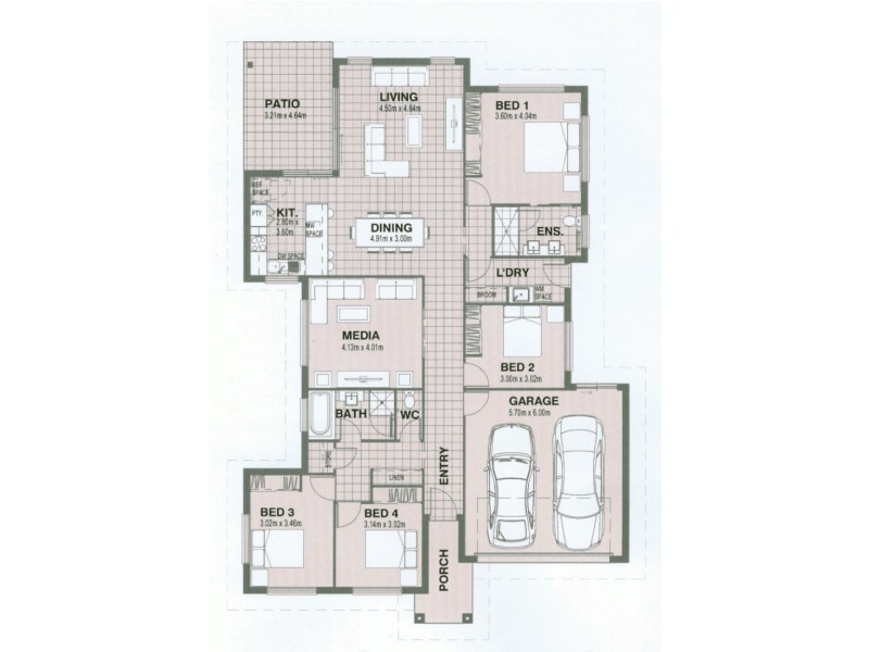 7 BUNYA PINE  Place, Mount Cotton QLD 4165 Floorplan