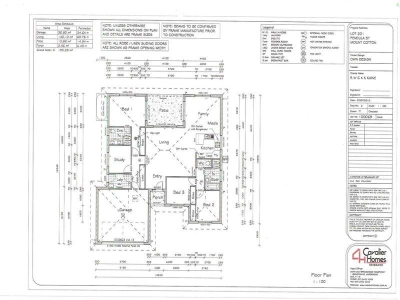 25 PENDULA Street, Mount Cotton QLD 4165 Floorplan