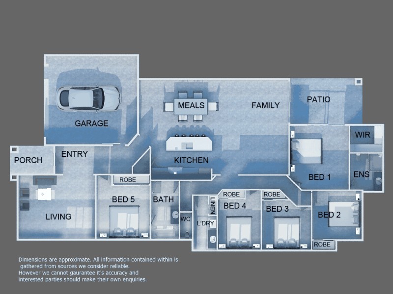68 Ebony  Crescent, Redland Bay QLD 4165 Floorplan