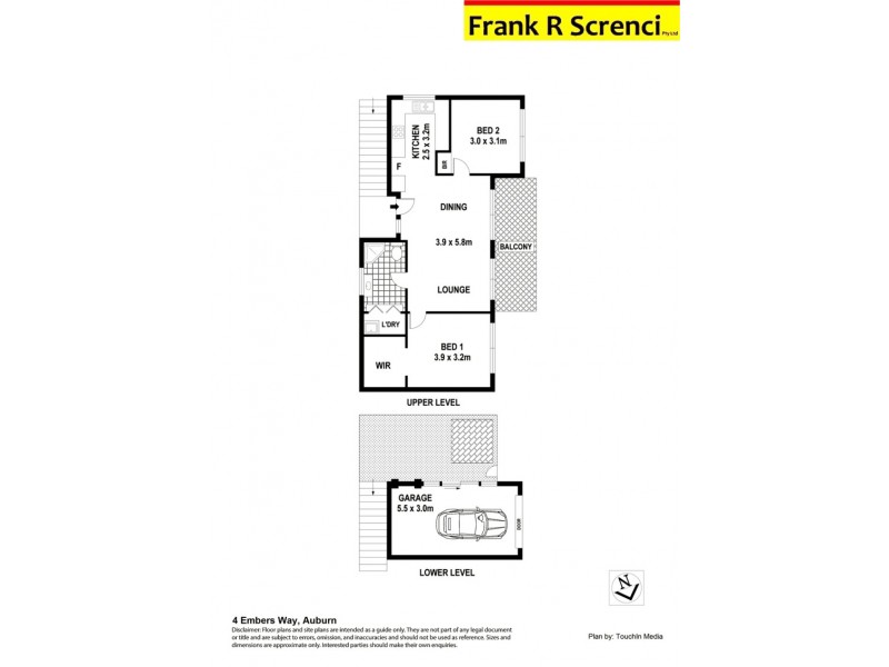 4 EMBERS  Way, Auburn NSW 2144 Floorplan