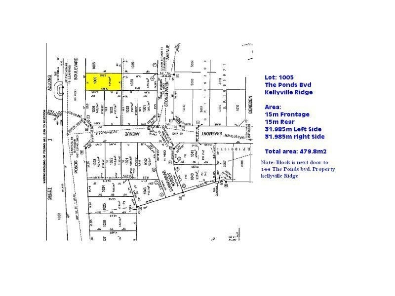 Level Lot Lot 1005 The Ponds Bvd, Kellyville Ridge NSW 2155
