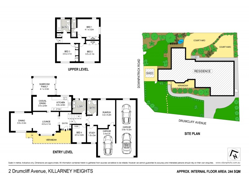 2 Drumcliff Avenue, Killarney Heights NSW 2087 Floorplan