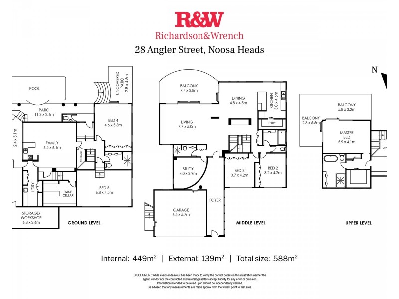 28 Angler Street, Noosa Heads QLD 4567 Floorplan