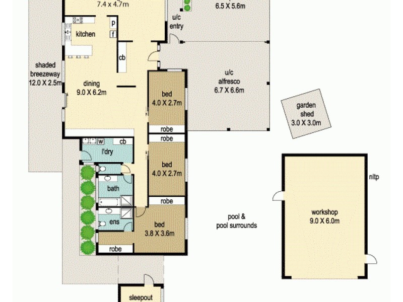 20 Cedarleigh Drive, Tewantin QLD 4565 Floorplan