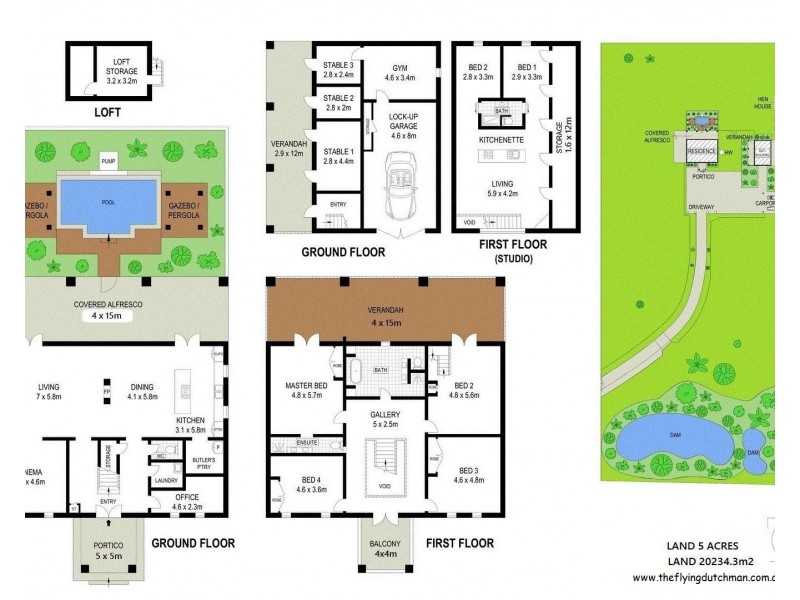 18 Amaroo Place, Cooroibah QLD 4565 Floorplan