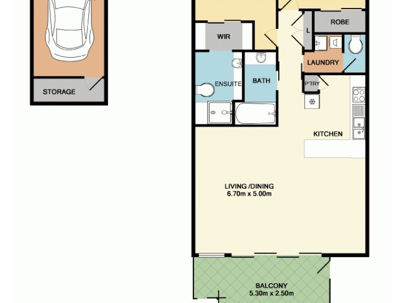 14/7-13 Howard Street, Noosaville QLD 4566 Floorplan