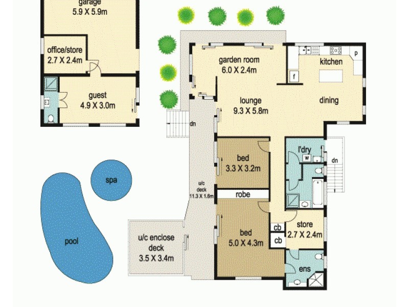 38 Sunset Drive, Noosa Heads QLD 4567 Floorplan