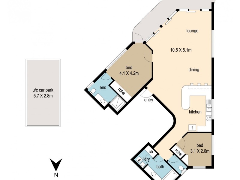 4/7 Peza Court, Noosa Heads QLD 4567 Floorplan