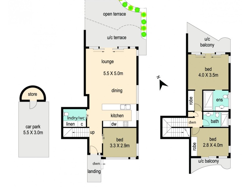 22/24 Munna Crescent, Noosaville QLD 4566 Floorplan