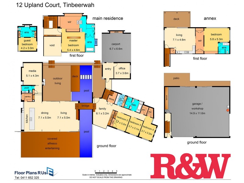 12 Upland Court, Tinbeerwah QLD 4563 Floorplan