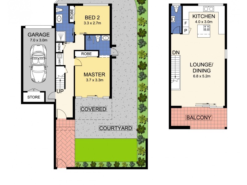 2/29 Noosa Parade, Noosa Heads QLD 4567 Floorplan