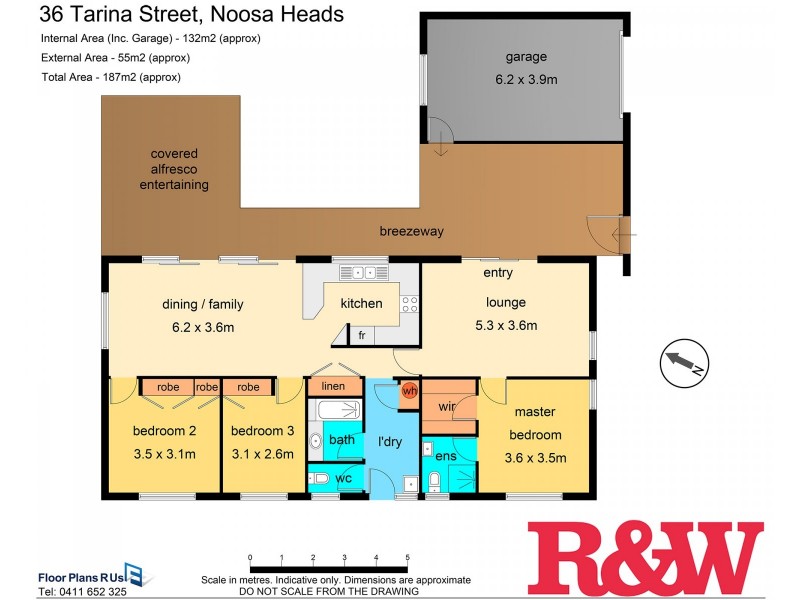 36 Tarina Street, Noosa Heads QLD 4567 Floorplan