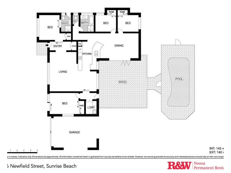 46 Newfield Street, Sunrise Beach QLD 4567 Floorplan