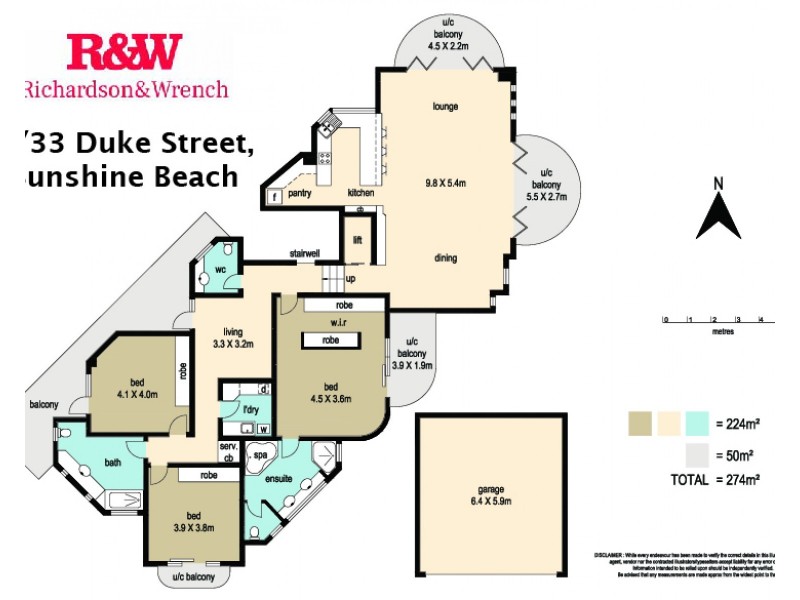 1/33 Duke Street, Sunshine Beach QLD 4567 Floorplan
