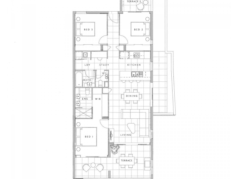 Parkridge Noosa 211/1 Alba Close, Noosa Heads QLD 4567 Floorplan