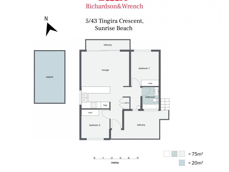 Marabella 5/43 Tingira Crescent, Sunrise Beach QLD 4567 Floorplan
